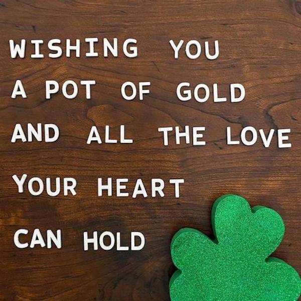 17 Ideas For Your St. Patrick's Day Letterboard