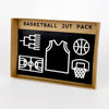 Basketball Jut Pack - White