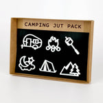 <p><strong>*SEASONAL* </strong>Camping Jut Pack - White</p>